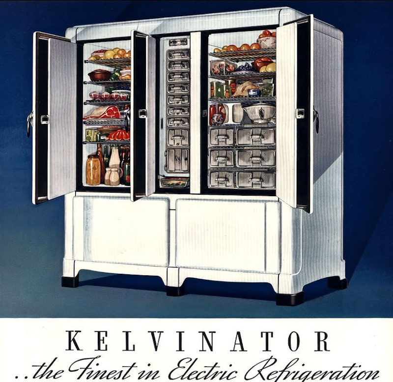 Kelvinator первый холодильник